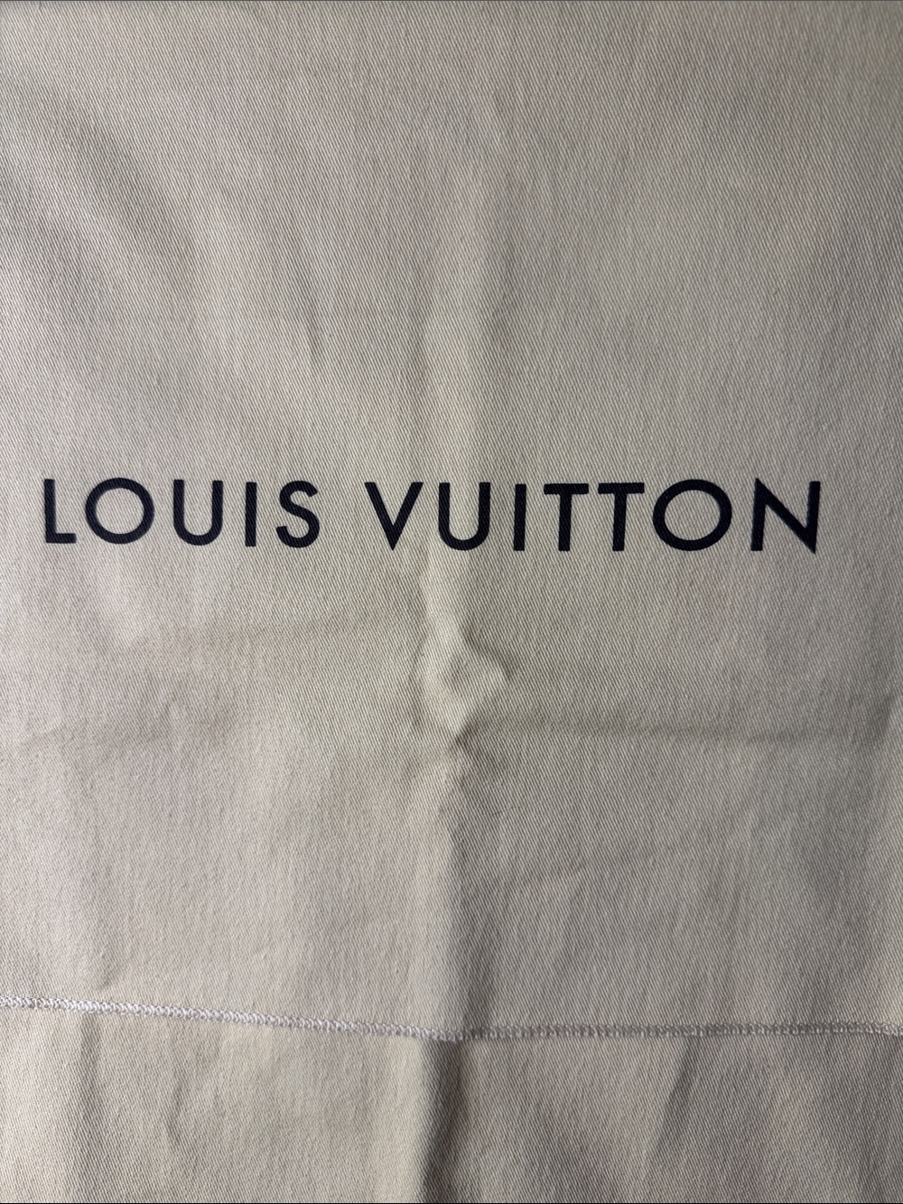 Louis Vuitton Pale Yellow Branded Dust Cover for Bag - Picture 2 of 4